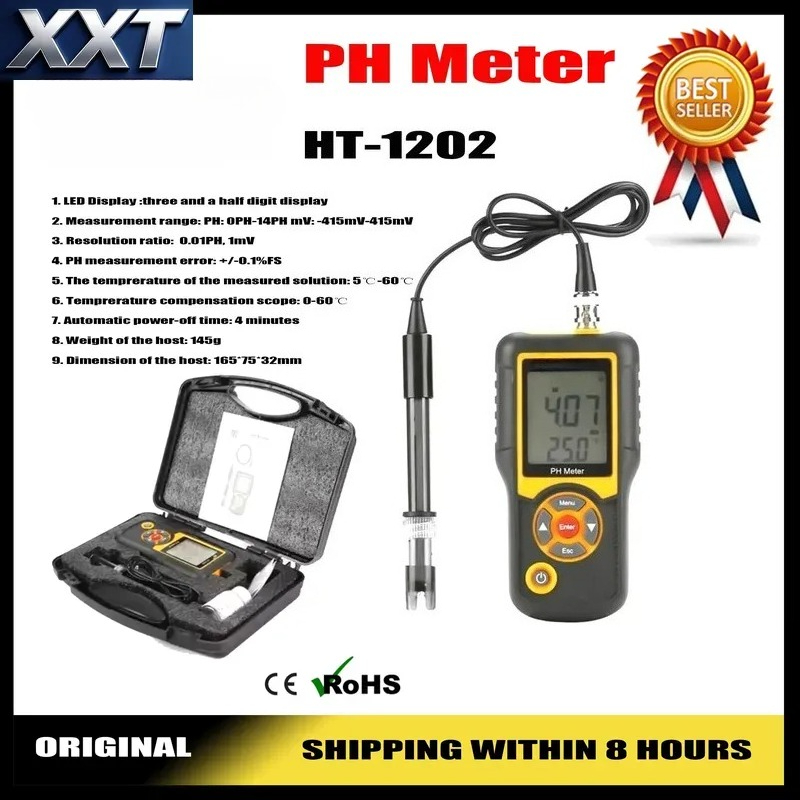 Cyfrowy miernik pH XXT z intel – Ph Meter recenzja i cena